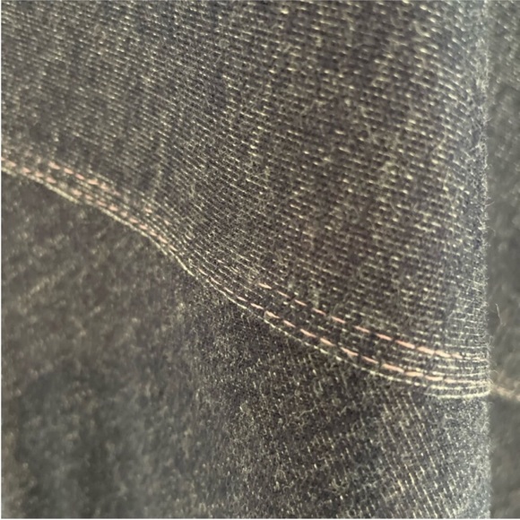 Betsey Johnson Betseyville Faux Denim Aline Skirt Size Large Like New Condition - Picture 5 of 5